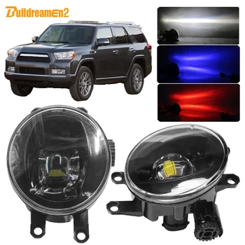 

Buildreamen2 For Toyota 4Runner 4 Runner 2010 2011 2012 2013 Car H11 LED Fog Light Assembly Devil Eye DRL 4000LM 12V Accessories