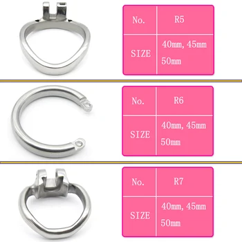 CHASTE BIRD Separate Extra Accessories Ring For Chastity Device Cock Cage Penis Ring Sex Toys Adult Male 3