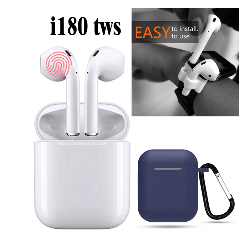 

old town I180 tws i180 wireless Bluetooth Bluetooth 5.0 touch headset box pk i10 tws i12 i30 tws i40 i50 i60 i7s i80 i100
