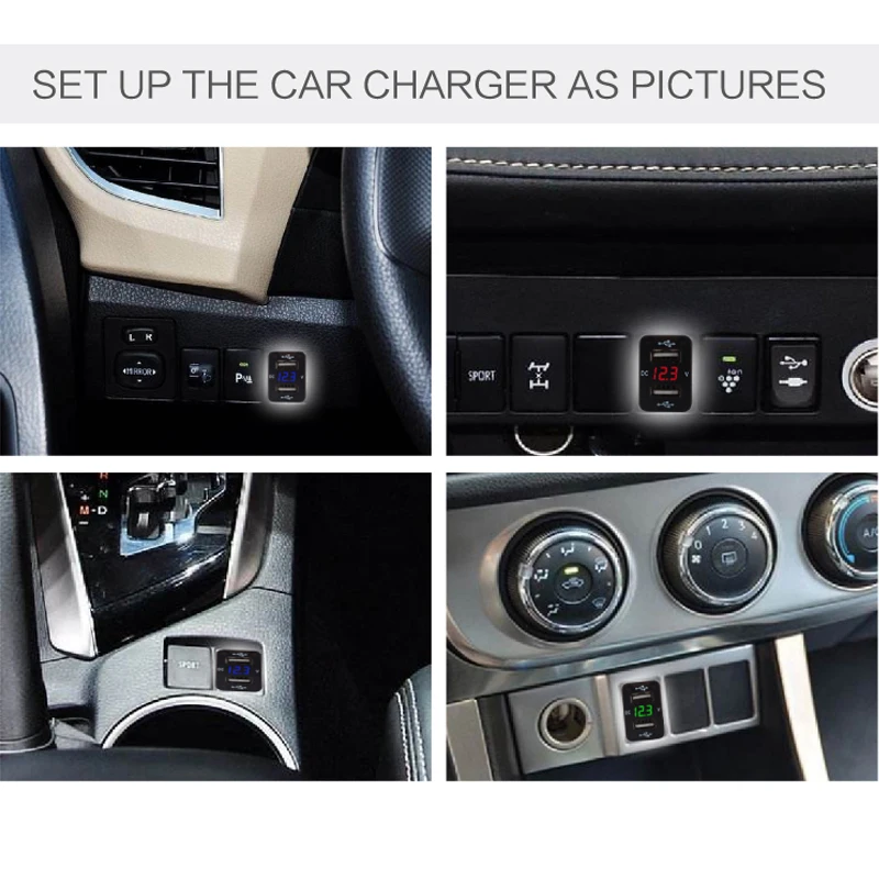 Автомобильное зарядное устройство Perfect Fusion с двумя USB портами 5 В а|usb charger toyota|usb for