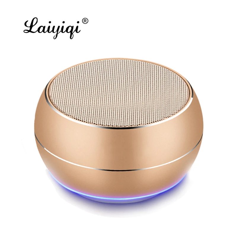 Laiyiqi металлическая текстура Bluetooth-Колонка радио FM ресивер сабвуфер автомобильный