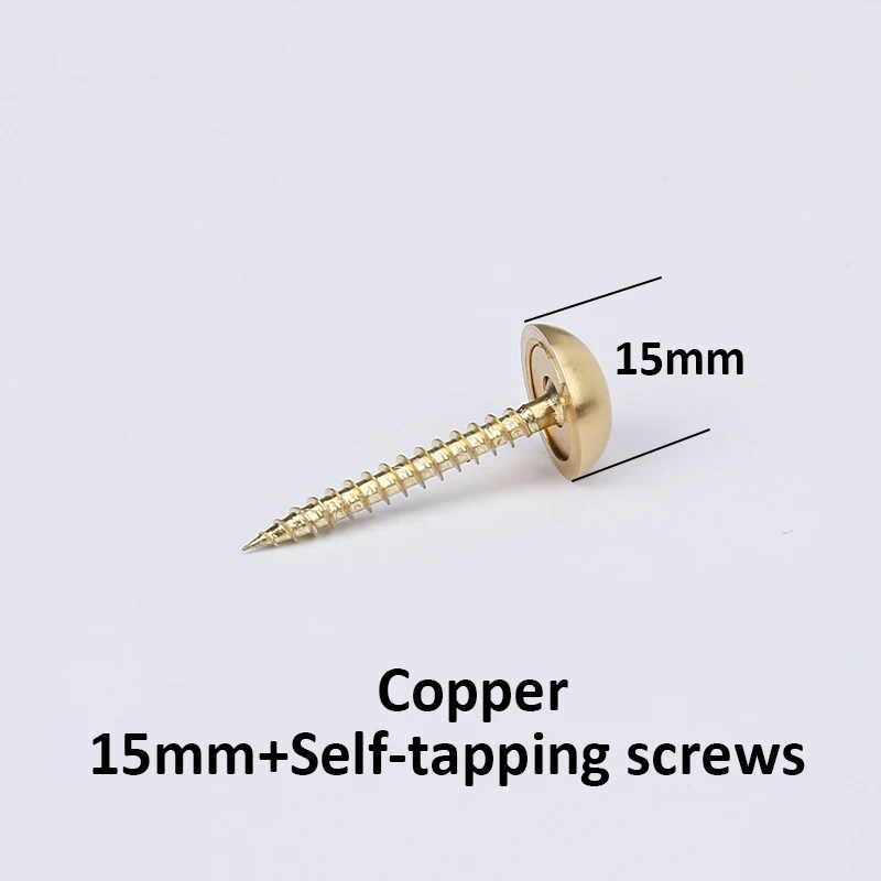8个15mm配自攻螺丝（铜亮光色）_13