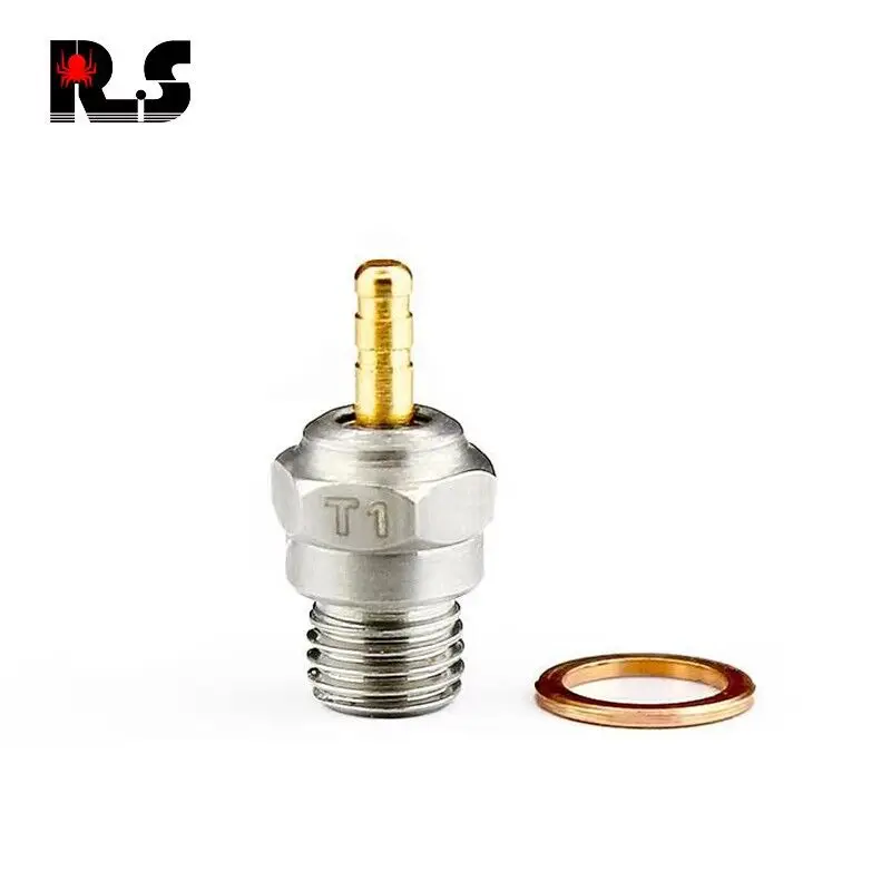 1/2/5/10PCS Hot Glow Nitro Engine Plug For 1/10 1/8 RC Car Buggy Monster Truck Boat Replace Parts T1 HSP 70117 | Игрушки и хобби