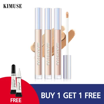 

KIMUSE Liquid Creamy Concealer Full Coverage Redness Dark Circles Eye Wrinkles Hide Acne Face Corrector Contour Makeup Cosmetic