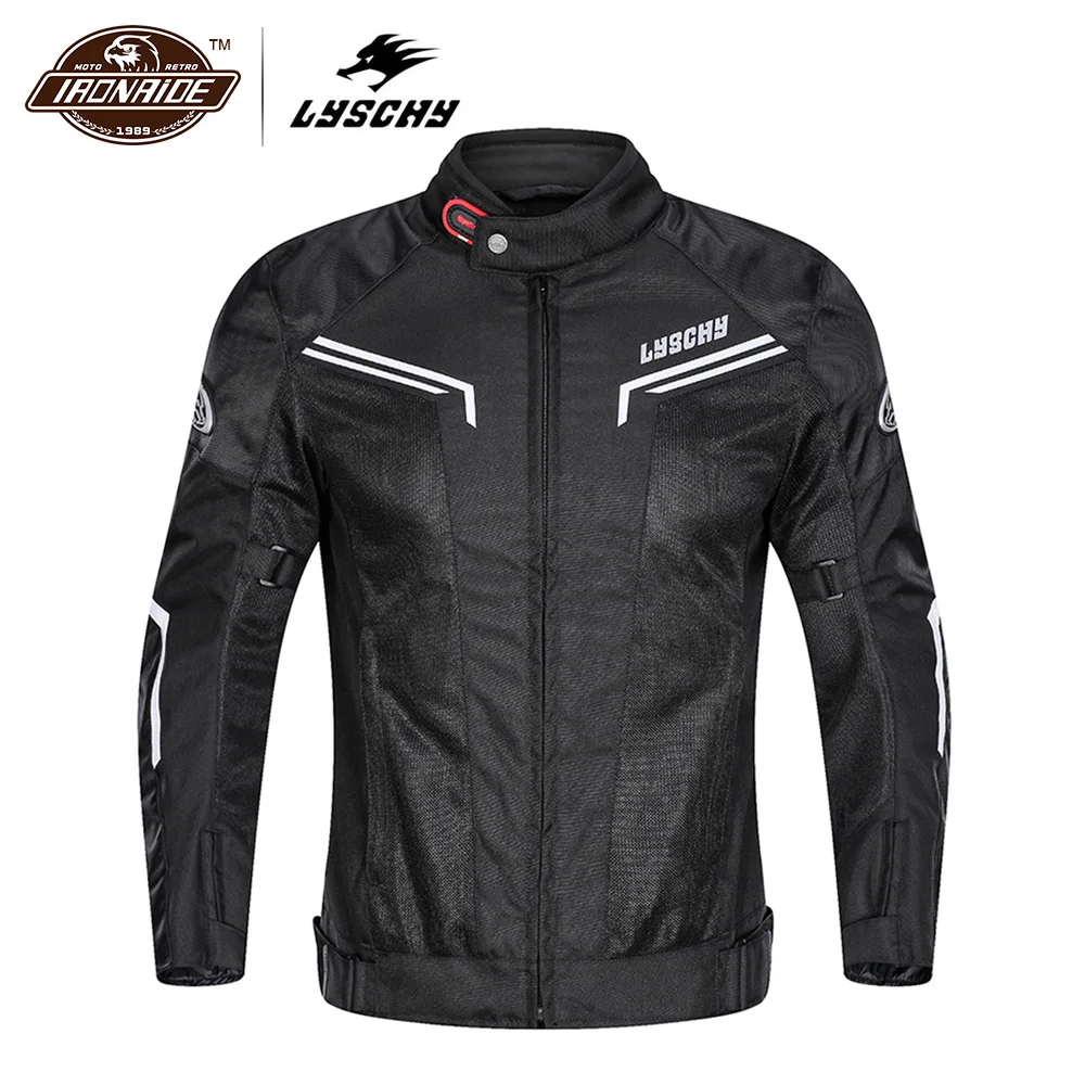 LYSCHY мотоциклетная куртка летний мотоциклетный костюм для мотокросса дышащая