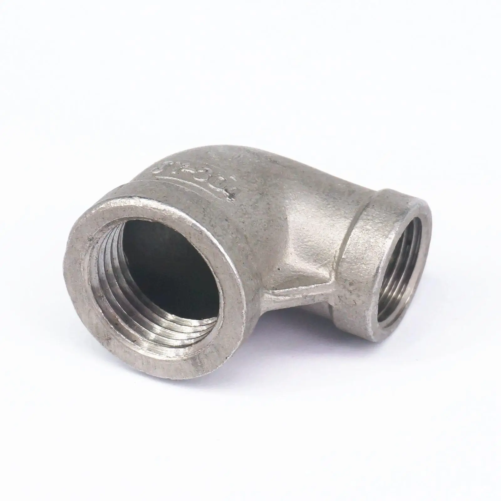 1 2 Bs To 3 8 Bsp Female 304 Stainless Steel Reducing Elbow Connector Pipe Fitting Water Oil Air Pipe Fittings Aliexpress