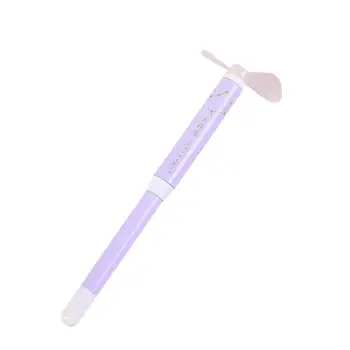 

3Pcs/Set 2 in 1 Mini 2 In 1 Fan Pen Handheld Pocket Size Fan With Smooth Ballpoint Pen Replaceable Battery Silent Fan For Writer