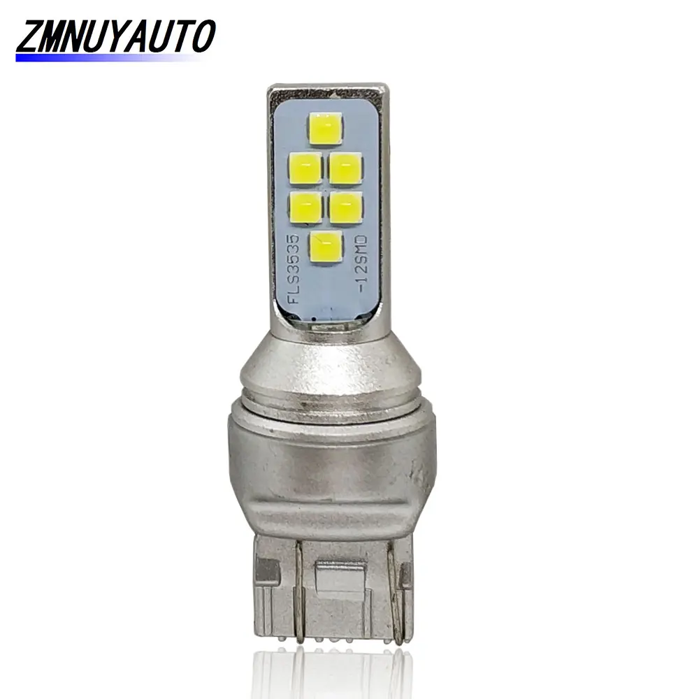 

1400Lm T20 W21W WY21W LED 7440 W21/5W LED 7443 Led Bulb Car Brake Reverse Light Lamp Turn Signal 12V 24V White Red Amber
