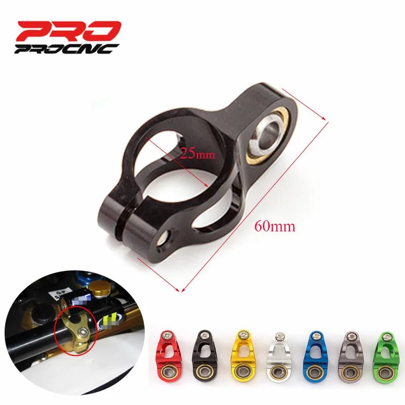 Universal Motorcycle Steering Damper Bracket Kit Support Holder safe Control for Yamaha Suzuki Kawasaki BMW Ducati Honda | Автомобили и