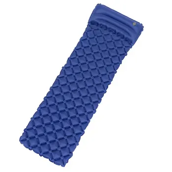 

New Outdoor Inflatable Sleeping Pad Inflatable Air Cushion Camping Mat with Pillow Air Mattress Sleeping Cushion Inflatable Sofa