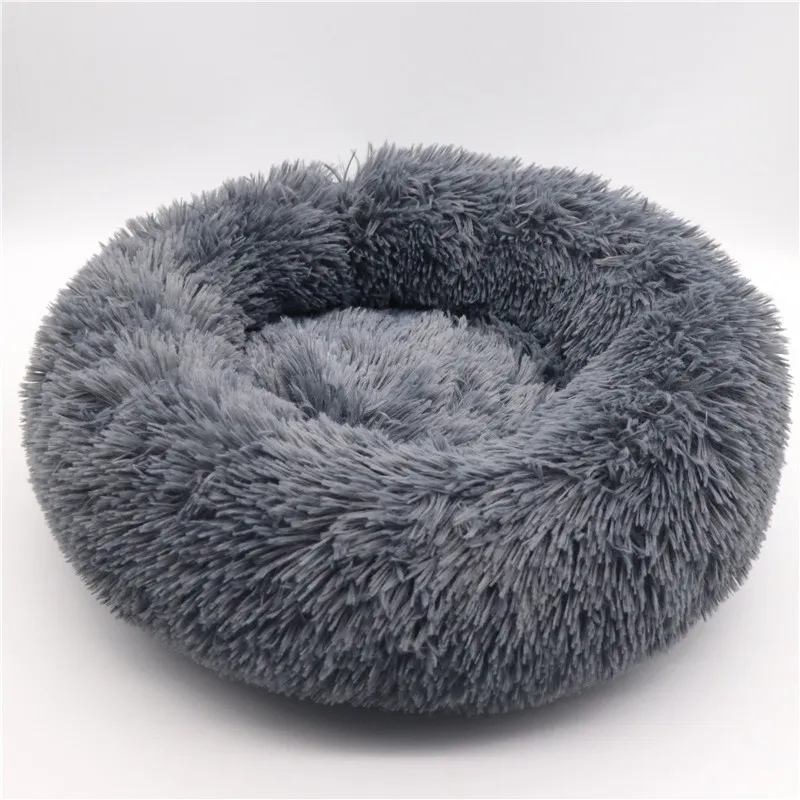 Темно-серый Round Dog Bed Outdoor Camping Mat - Цвет: Темно-серый