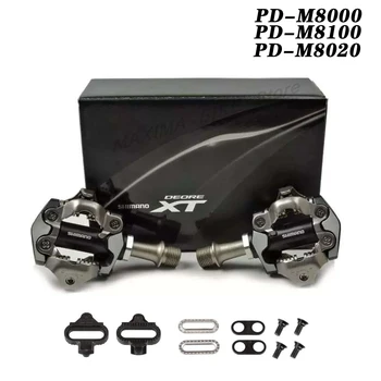 

New DEORE XT PD-M8000 M8100 M8020 Self-Locking SPD Pedals MTB Components Using for Bicycle Racing Mountain Bike Parts