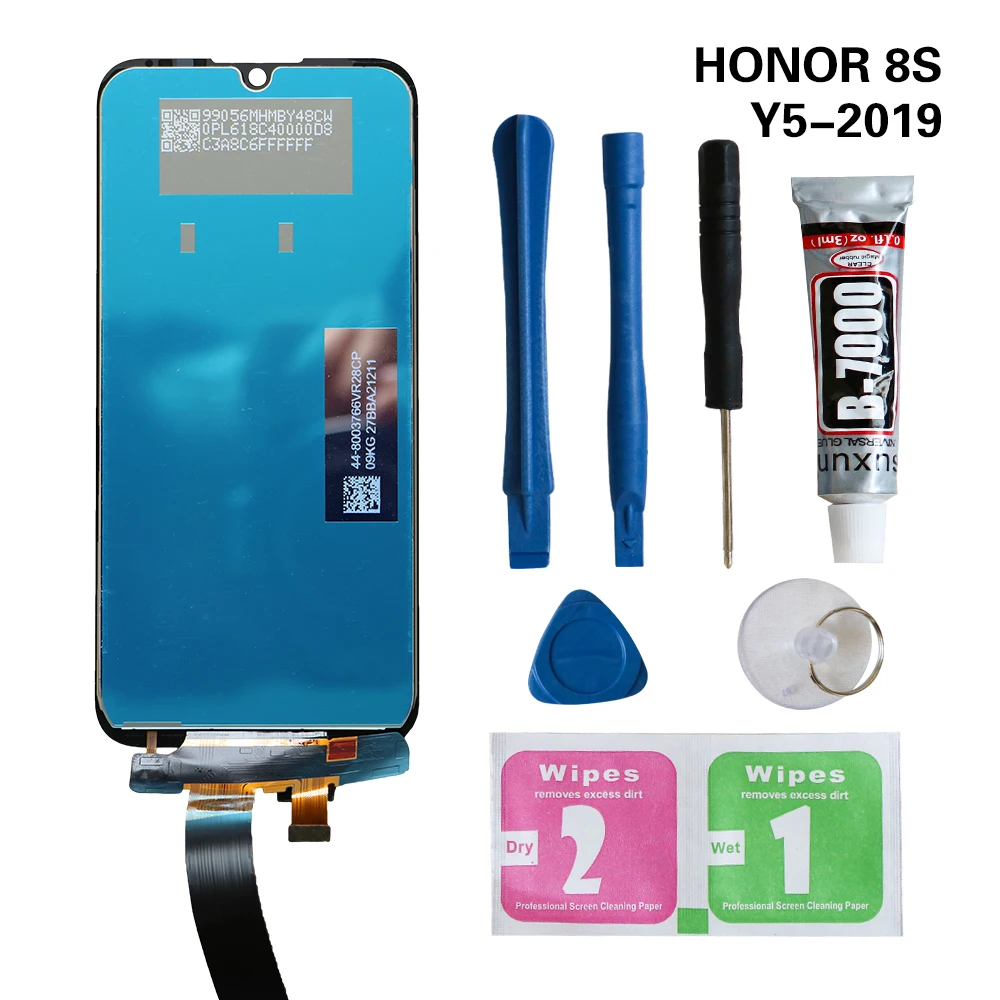 5,71 ''для huawei Y5 ЖК-дисплей+ рамка дигитайзер сенсорный экран для huawei Honor 8S Y5 AMN-LX1 ЖК-сборка запасные части