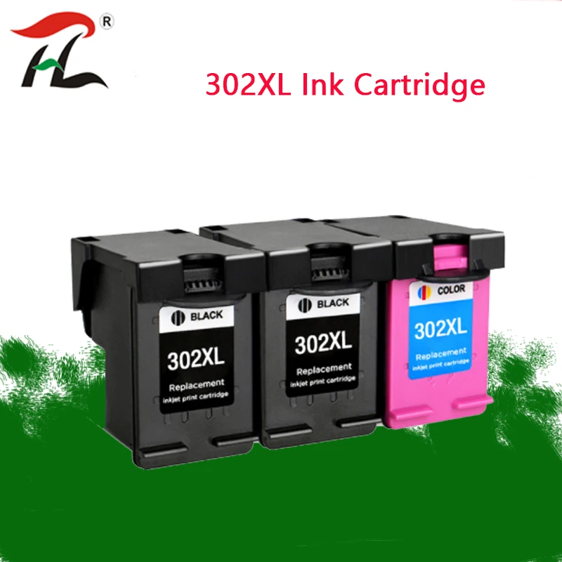 Совместимый чернильный картридж 302XL для HP 302 XL hp Deskjet 2130 2135 1110 3630 3632 Officejet 3830 3834