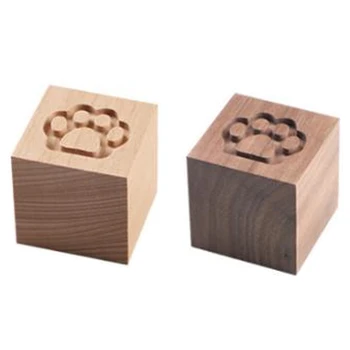 

Solid Wood Car Diffuser Creative Cat Claw Walnut Beech Portable Fragrance Wood Creative Diffuse Wood