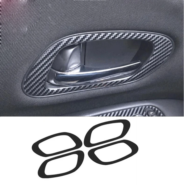 Автомобильные аксессуары стикер из углеродного волокна наклейка на дверь чашу