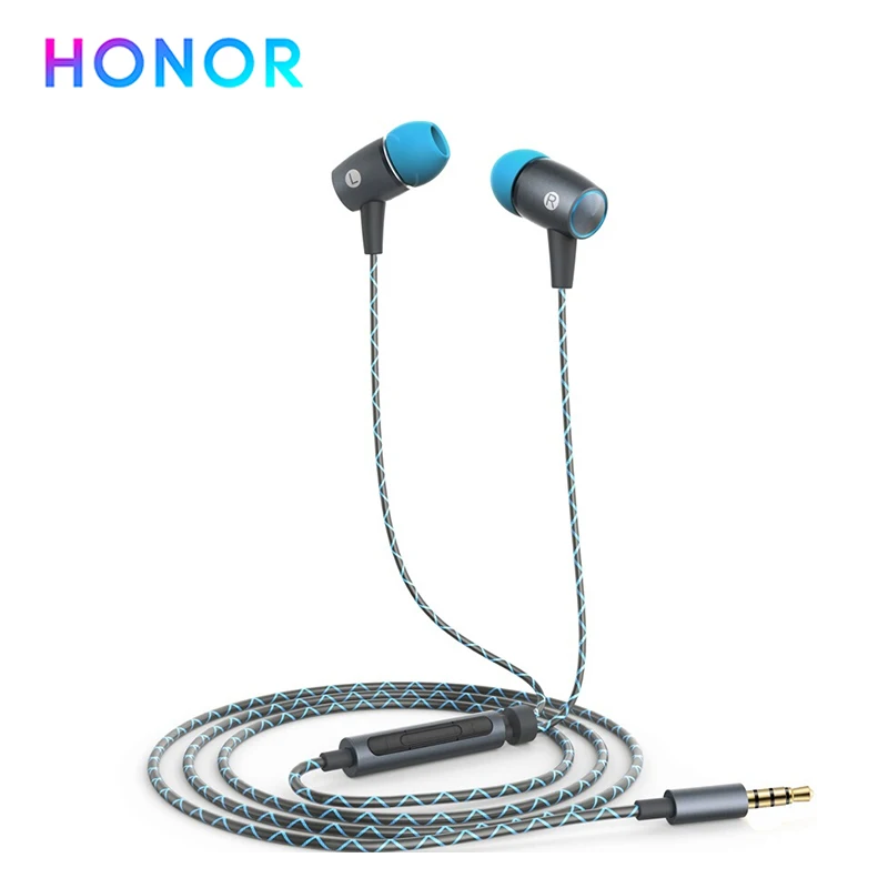 Оригинальные наушники Honor AM12 с двигателем и микрофоном наушники-вкладыши для