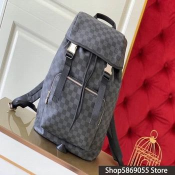 

Luxury Louis Vuitton LV- Men's Women's Business Outdoor Fashion Backpack Classic Style Backpack AAA Super Quality L43409