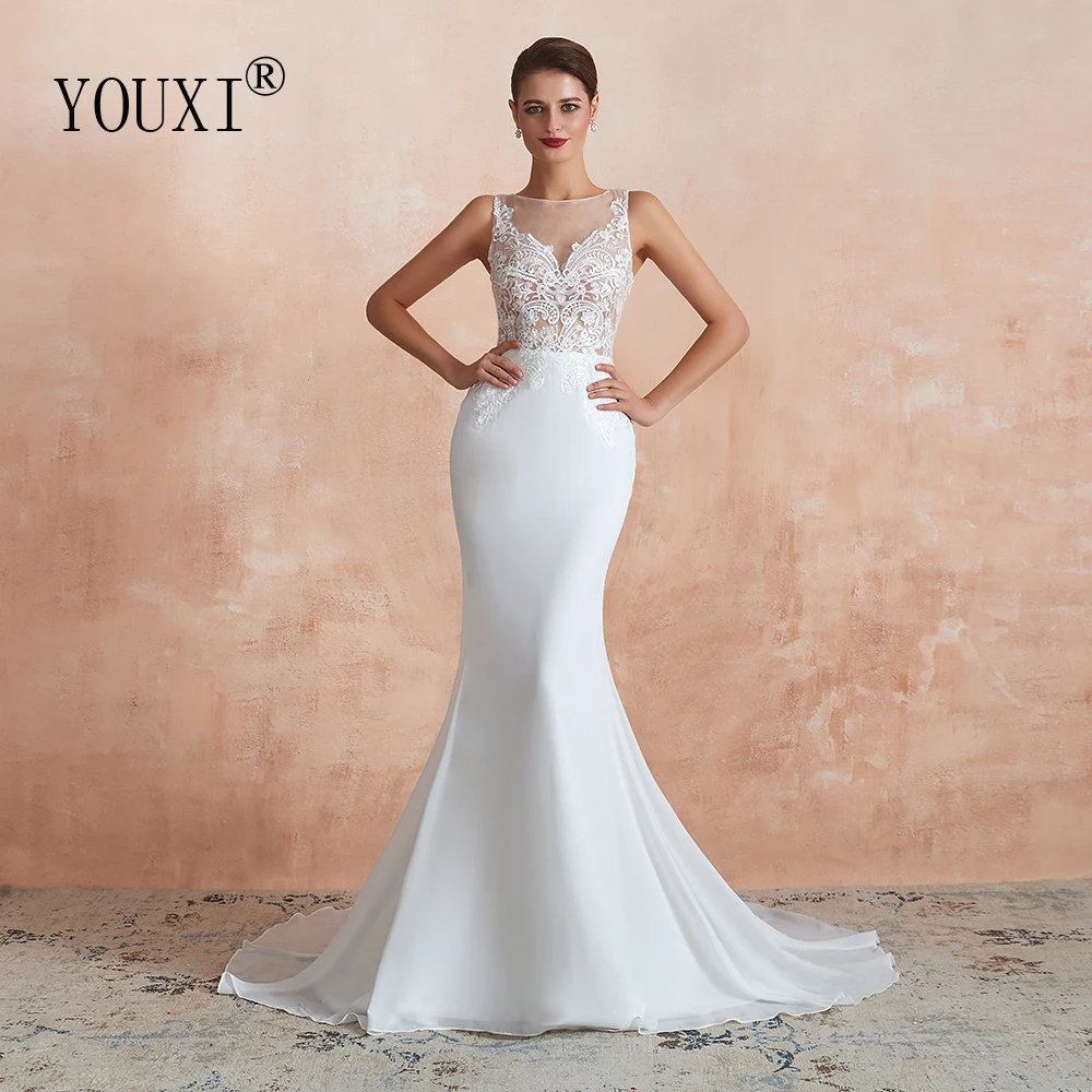 Vestidos De Novia Sencillos Y Elegantes HAPPYMOOD Vestido De Novia