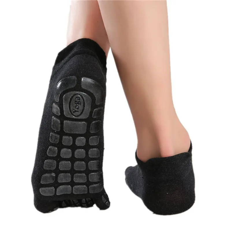 Neue Männer Winter Verdickte Fünf Finger Socken Warme Non Slip Grip Fitness Kappe Socken Niedrigen Kalb Slipper Männliche Boden Socken – Detail 4