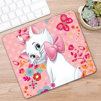

Child Gift Cute Marie Cat Pattern Mousepad Rubber Rectangle Computer Notebook Mause Mice Mat Gamer Speed Mouse Pad 300*250*2MM