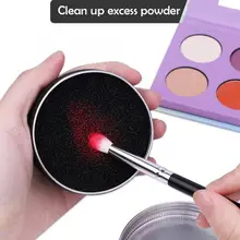 Косметичка для туалетной сумки, чистящее средство для снятия пудры, мыла, кисти для макияжа, Чистящая губка, инструмент для макияжа