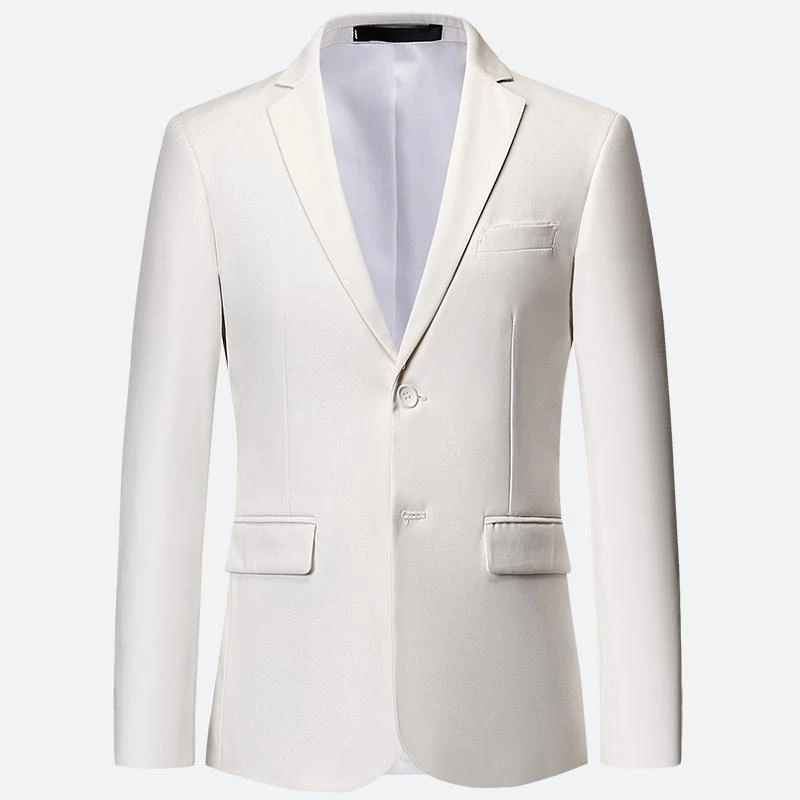 plus size white suit jacket