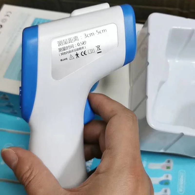 

Digital Thermometer Infrared Baby Adult Forehead Non-contact Infrared Thermometer With LCD Backlight Termometro Infravermelho