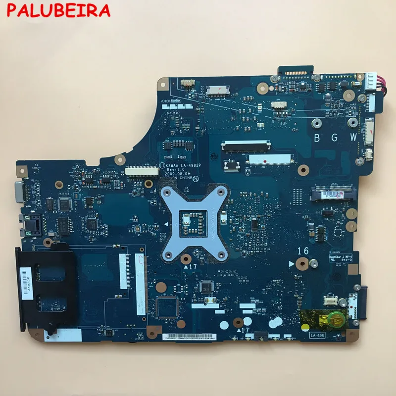 PALUBEIRA для Toshiba L500 KSWAA LA-4982P K000092130 материнская плата для ноутбука полностью протестирована