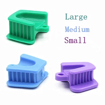 

3Pcs（L/M/S) Mouth Prop Bite Rubber Opener Retractor Dentist Materials Intraoral Supporting Device Dental Oral Hygiene Care Tool