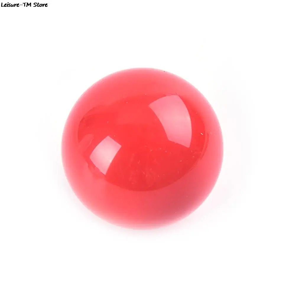 Billiard Ball Billiard Cue Ball Billiard Training Accessory 1Pc 52.5mm pool balls red Billiard Training Ball resin Snooker ball Cue ball for Billiards snooker accessories