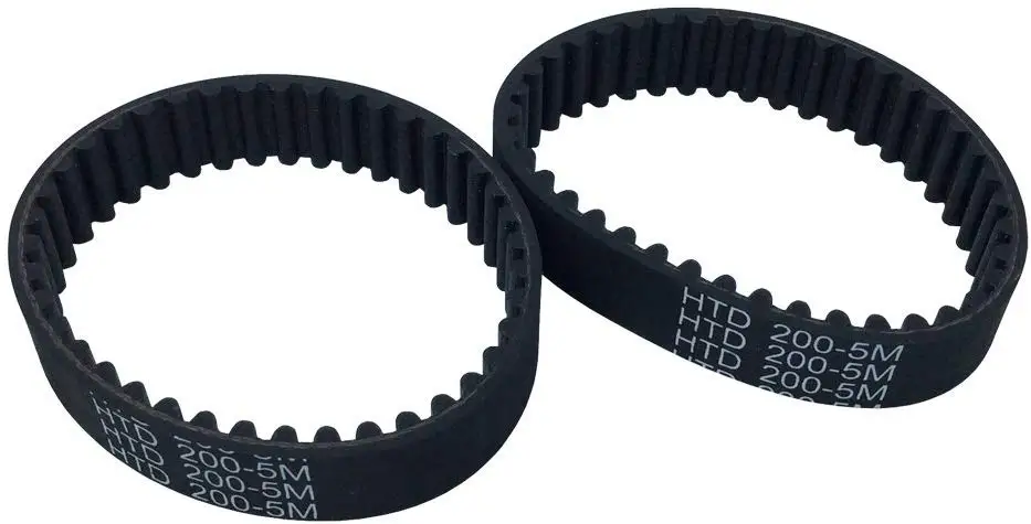 

Industrial Timing Belt HTD 5M Rubber Timing Belt Closed-Loop 180-265mm Length 15mm Width Industrial Timing Belt for 3D Printer
