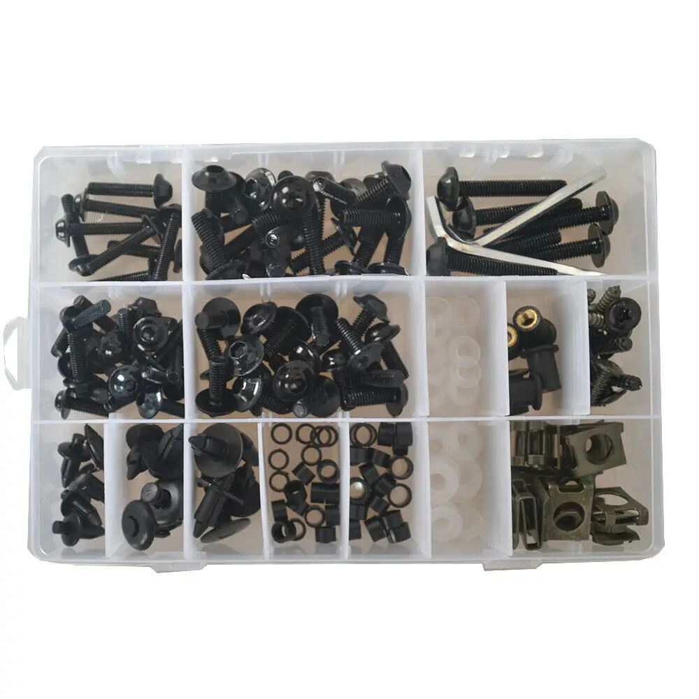 Per Yamaha Yzf 600 Yzf600R Yzf750R 1994-2007 200X Kit Bulloni Carenatura Viti Corpo Clip