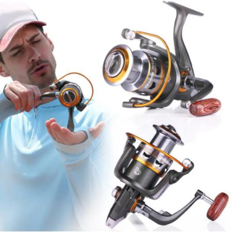 

FDDL 1000-7000 Right Left Hand Metal Coil Spool Ice Jigging Fishing Reel Spinning Pesca Spinning Reel 12BB Stainless Steel