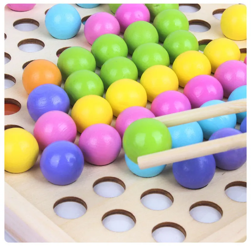 Children's educational toys Sorting Toys for Toddlers Matching Game Color Sorting Preschool Learning Toys juguetes #4O21 (15)