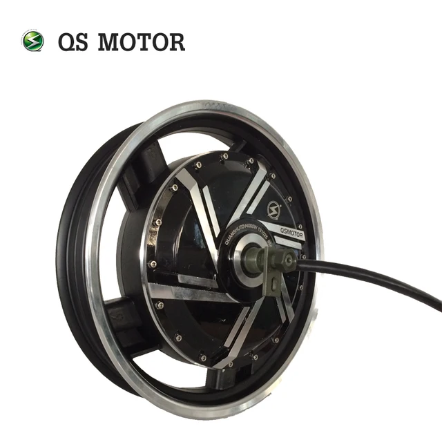 QS Motor 17*3.5inch 8000W 273 V3 Hot Sale BLDC In Wheel Motor Dual Shaft Hub Motor For Electric Scooter/E Motorcycle