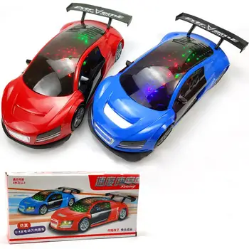 

Kuulee 3D Sound Light Universal Electric Car Shape Modeling Toy for Kids High Quality Toys Small Vehicle Alloy Car Model
