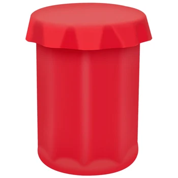 

1Pcs Large Red Ice Cup Silicone Big Ice Cube freeze DIY Shot Glass Ice Cup Maker Mold for Cool Summer Beer Vodka Cold Drink