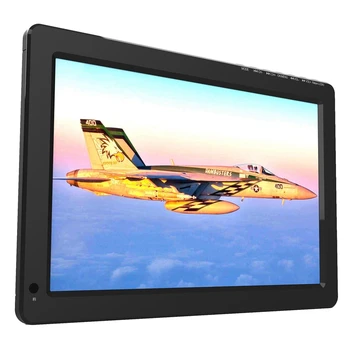

Portable 12.1Inch TFT LED 1080P Dvbt2 Digital Analog TV H.265 HDMI-IN Car Television Support USB TF Card Reader EU Plug