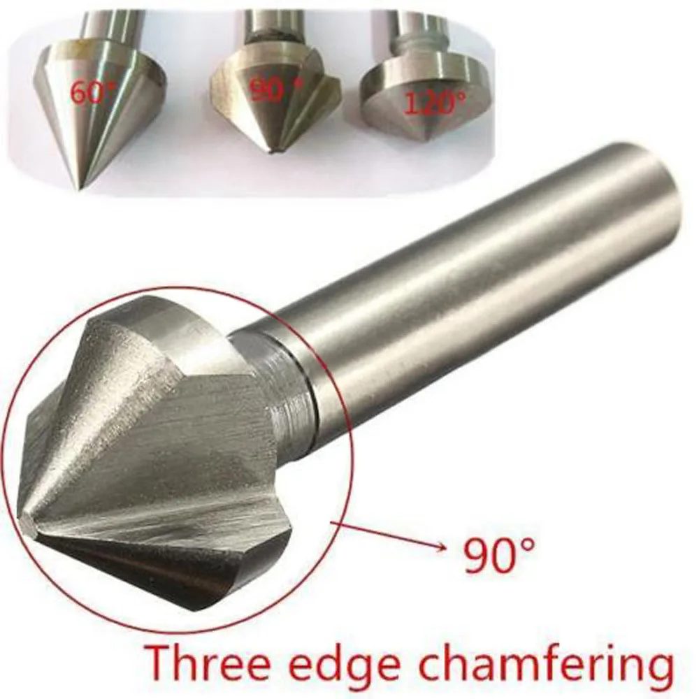 Круглый хвостовик 6 шт./компл. 3 Флейта из быстрорежущей стали твердые металлы
