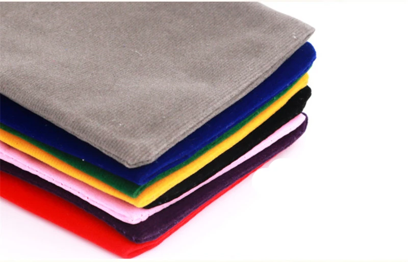 100PCS/flannel drawstring bag wedding supplies new year birthday party candy gift packaging bag jewelry storage dust bag