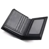 Authentic Real Crocodile Skin Men's Short Purse Small Card Holders Genuine Exotic Alligator Leather Male Bifold Wallet 5