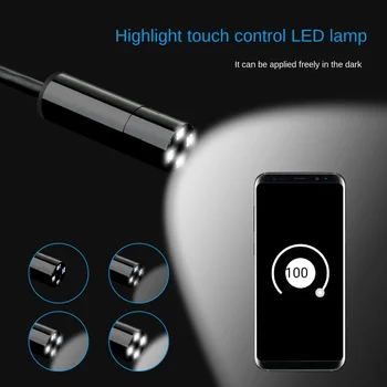 

Endoscope High-Definition 500W Wireless-Webcam Pipeline Auto Repair Hard Wire Pipe Endoscope Waterproof Webcam