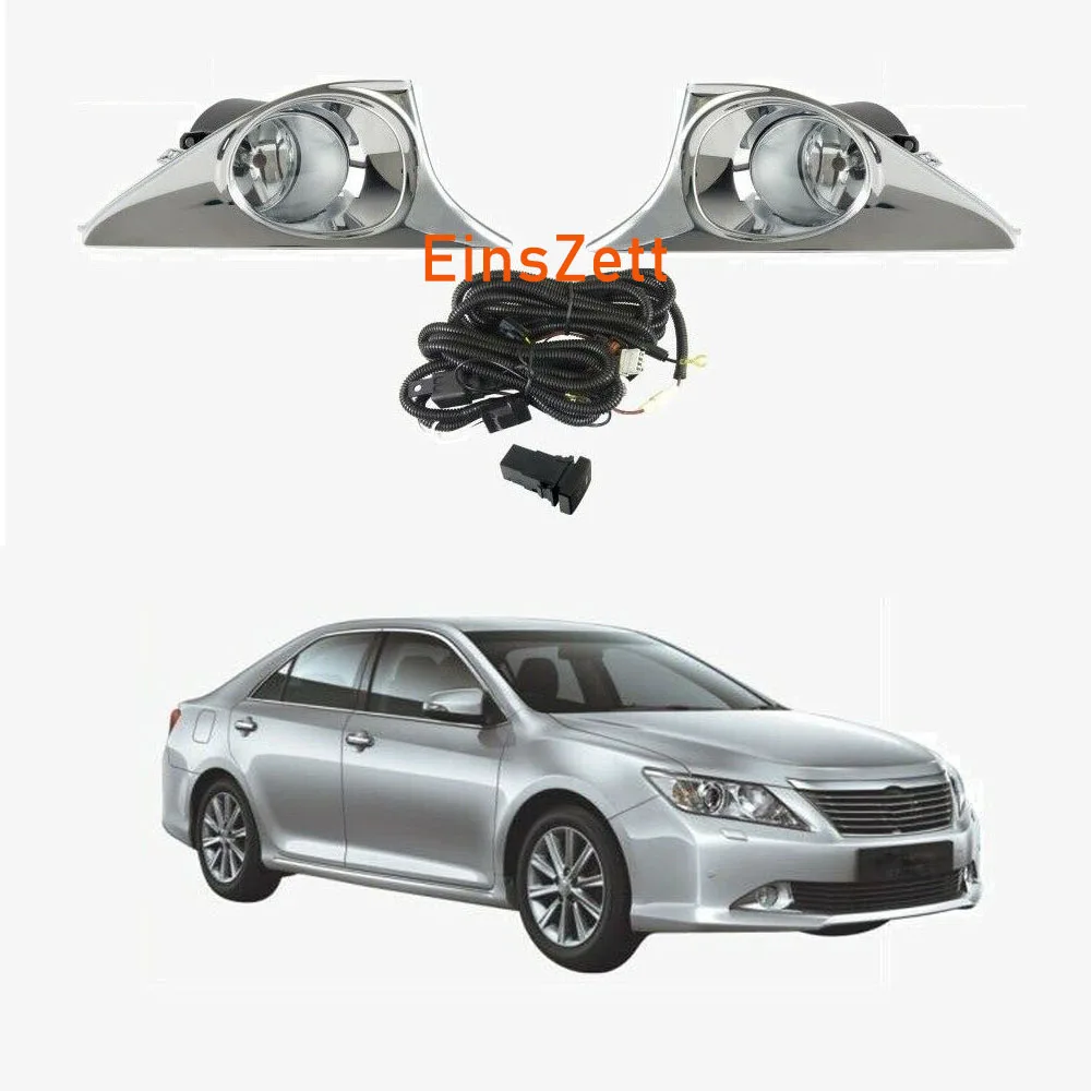 1 комплект автомобильных противотуманных фар в сборе для Toyota Camry/Aurion 2012-2014 лампа