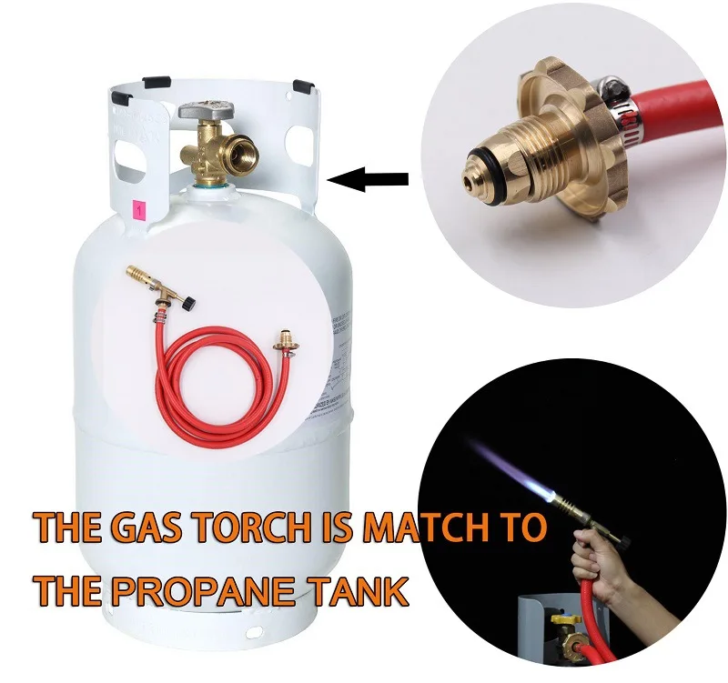 

Torch Soldering Tool Hose Rework Workshop Tool Equipment Parts Propane Liquefied