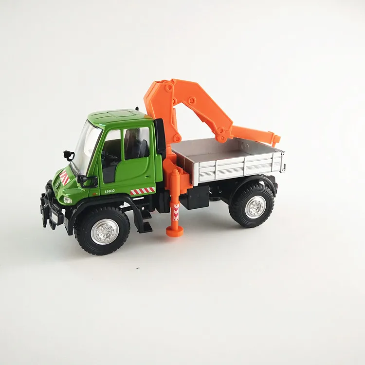 Прямая с фабрики 1: 43 масштабная модель tomy tomica mercedes Unimog грузовики с бумом внедорожные грузовики для детей мальчиков Рождественский подарок