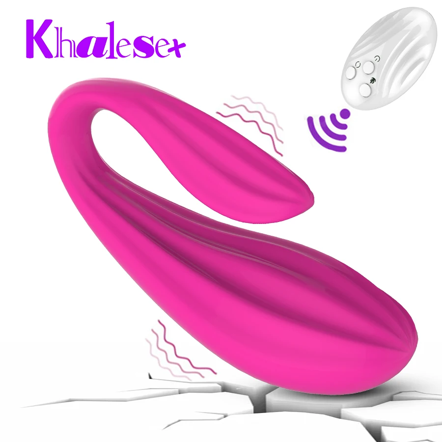 U образный беспроводной пульт дистанционного управления Вибратор в трусики для