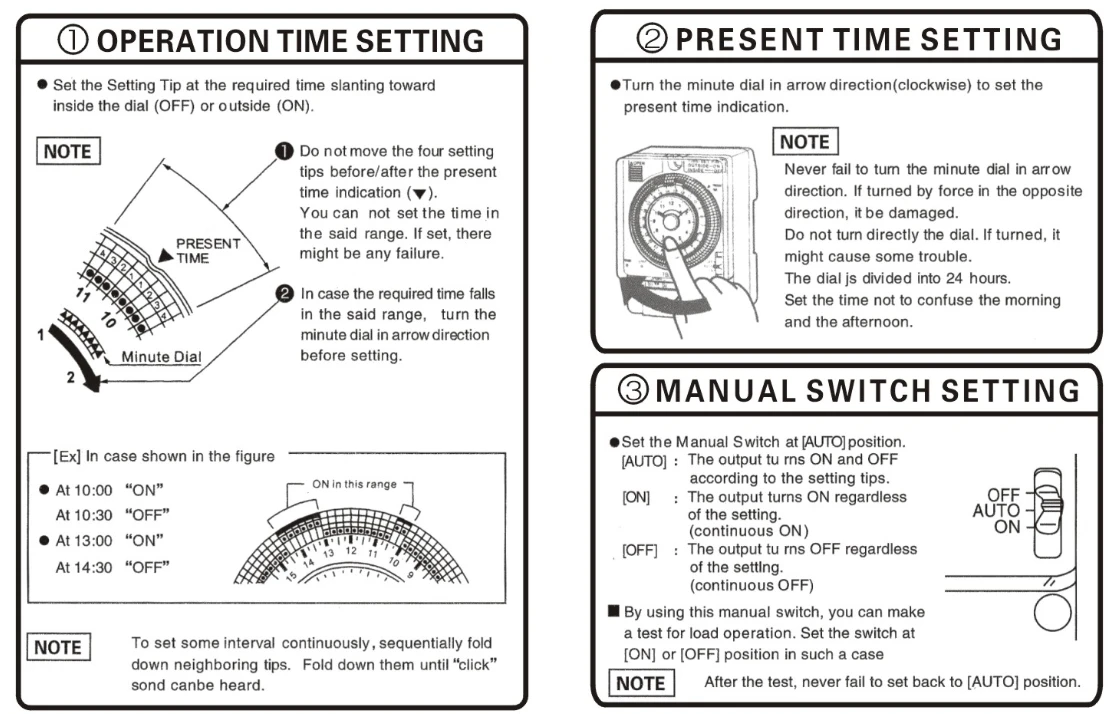 GEYA TB388 Non Power Failure 24 Hours Mechanical Timer Switch with Battery 100V-240V 15A Time Switch Din Rail