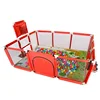 Baby Mesh Fence Game Fence Basketball Hoop Oversized Baby Toddler Play Center Indoor Room Outer Fence Ball Pool 1