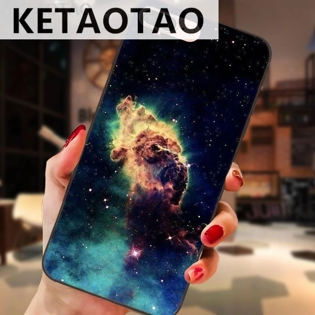 KETAOTAO Туманность Вселенная чехол для телефона s для iPhone 4S SE 5C 5S 6S 7 8 Plus X XS XR 11 Pro Чехол Мягкий ТПУ резиновый силиконовый - Цвет: Золотой